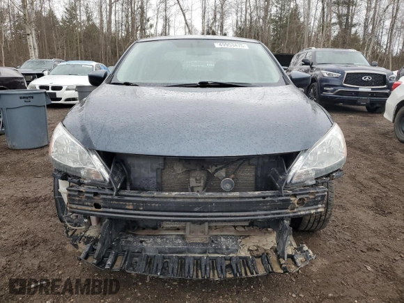 2014 Nissan Sentra S with VIN 3N1AB7AP8EL615279, listed as a Copart auction lot 49953475 with Not Provided miles and Clean Title. Bid and sale history available at DreamBid. Image 5.