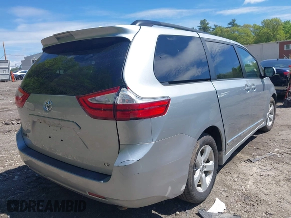 2019 Toyota Sienna LE Auto Access Seat with VIN 5TDKZ3DC9KS990764, listed as a IAAI auction lot 42219964 with 53,623 mi miles and . Bid and sale history available at DreamBid. Image 4.