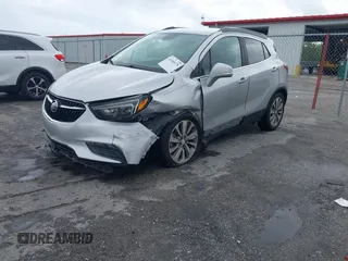 2018 Buick Encore Preferred with VIN KL4CJASB0JB717254, listed as a IAAI auction lot 41985178 with 123,948 mi miles. Bid and sale history available at carsss.com. Image 2.