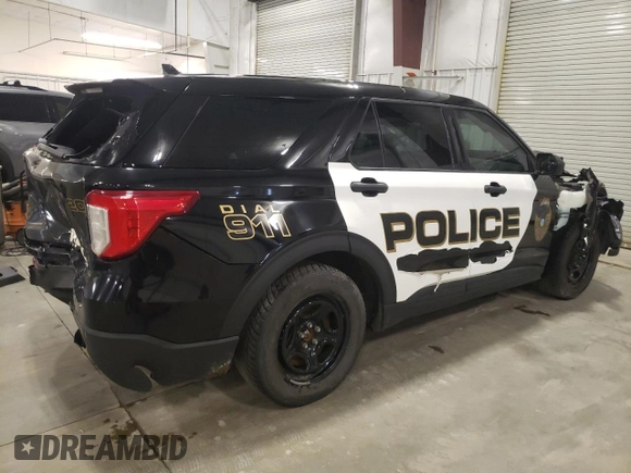 2020 Ford Explorer z VIN 1FM5K8AC3LGB76166, wystawiony jako Copart lot #43787015 z przebiegiem 107 560 mil mil oraz Szkoda całkowita • Salvage title. Historia ofert i sprzedaży dostępna na DreamBid. Obrazek 3.