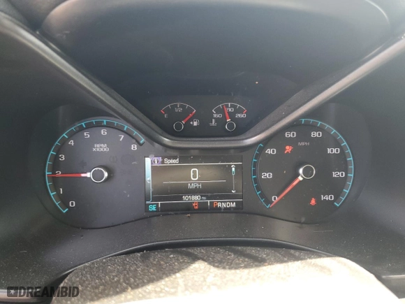 2016 Chevrolet Colorado 2WD Z71 with VIN 1GCGSDE36G1295158, listed as a Copart auction lot 47672425 with 101,880 mi miles and Salvage Title. Bid and sale history available at carsss.com. Image 9.