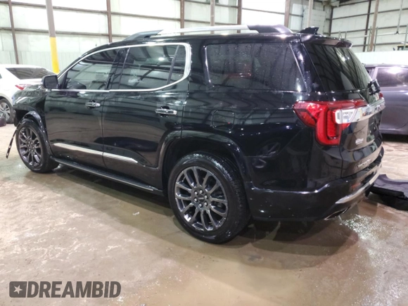 2022 GMC Acadia Denali with VIN 1GKKNXLS2NZ176040, listed as a Copart auction lot 46468355 with 86,075 mi miles and Salvage title. Bid and sale history available at DreamBid. Image 2.
