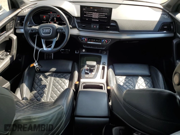 2021 Audi SQ5 Prestige with VIN WA1C4AFY5M2067993, listed as a Copart auction lot 65402645 with 118,520 mi miles and Clean title. Bid and sale history available at DreamBid. Image 8.