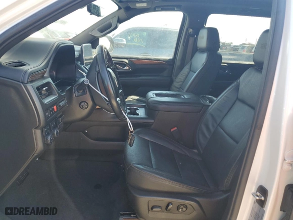 2021 Chevrolet Suburban High Country with VIN 1GNSKGKL8MR318850, listed as a Copart auction lot 75041854 with 0 mi miles and Non Repairable. Bid and sale history available at carsss.com. Image 7.