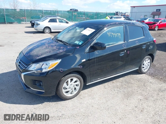 2024 Mitsubishi Mirage ES z VIN ML32AUHJ3RH005771, wystawiony jako IAAI lot #41794179 z przebiegiem 10 879 mil mil oraz . Historia ofert i sprzedaży dostępna na DreamBid. Obrazek 17.
