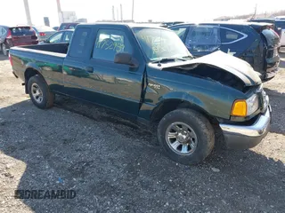 2003 Ford Ranger XL Fleet with VIN 1FTYR44V63PB25215, listed as a IAAI auction lot 41752959 with 115,560 mi miles. Bid and sale history available at carsss.com. Image 1.
