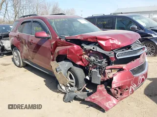 2012 Chevrolet Equinox LT w/1LT with VIN 2GNFLEEK0C6357285, listed as a IAAI auction lot 41780184 with 163,220 mi miles. Bid and sale history available at carsss.com. Image 1.