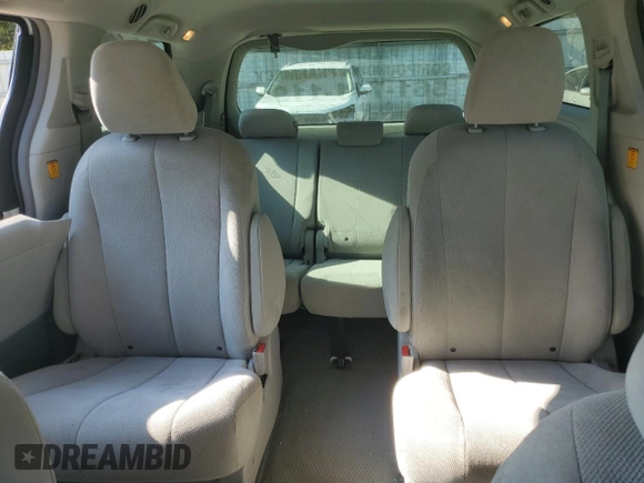 2012 Toyota Sienna with VIN 5TDZK3DC4CS204325, listed as a Copart auction lot 70357864 with 57,665 mi miles and Salvage Title. Bid and sale history available at carsss.com. Image 10.