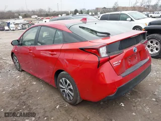 2022 Toyota Prius LE with VIN JTDL9MFU9N3035002, listed as a IAAI auction lot 41512794 with 39,740 mi miles. Bid and sale history available at carsss.com. Image 3.