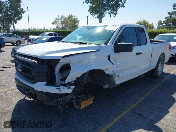 2022 Ford F-150 XL z VIN 1FTEX1CP3NKF26053, wystawiony jako IAAI lot #40372191 z przebiegiem Nie podano mil oraz . Historia ofert i sprzedaży dostępna na DreamBid. Obrazek 2.