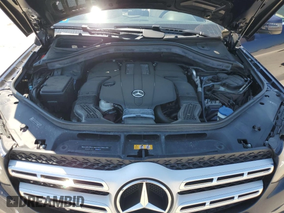 2019 Mercedes-Benz GLS 450 with VIN 4JGDF6EE6KB240051, listed as a Copart auction lot 58522094 with 29,795 mi miles and Salvage Title. Bid and sale history available at DreamBid. Image 14.