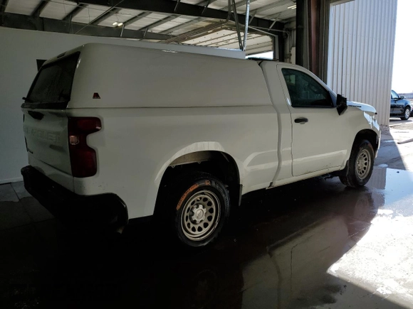 2023 Chevrolet Silverado 1500 Work Truck with VIN 3GCNAAEK8PG355779, listed as a Copart auction lot 50185505 with 152,256 mi miles and Clean Title. Bid and sale history available at DreamBid. Image 3.
