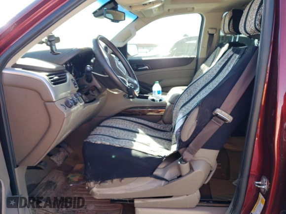 2019 GMC Yukon SLT Standard Edition with VIN 1GKS2DKC7KR319416, listed as a Copart auction lot 80272194 with 53,848 mi miles and Salvage Title. Bid and sale history available at carsss.com. Image 7.