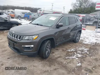 2017 Jeep Compass Latitude with VIN 3C4NJCBB9HT682278, listed as a IAAI auction lot 41240909 with 133,766 mi miles and . Bid and sale history available at DreamBid. Image 17.
