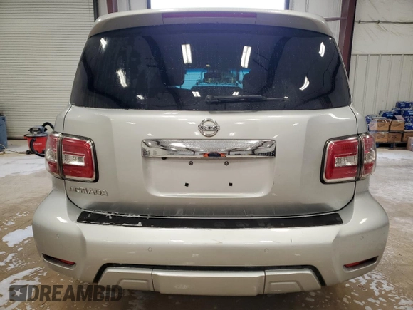 2017 Nissan Armada SV with VIN JN8AY2ND3H9009629, listed as a Copart auction lot 84996414 with 88,977 mi miles and Clean Title. Bid and sale history available at carsss.com. Image 6.