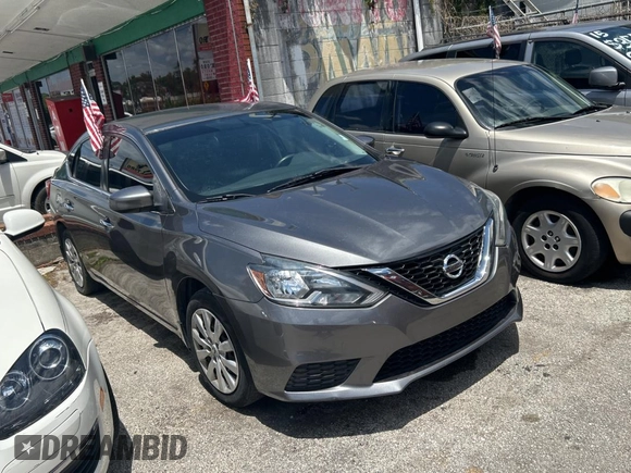 2017 Nissan Sentra S with VIN 3N1AB7AP0HY230614, listed as a Copart auction lot 55637165 with 160,030 mi miles and Clean Title. Bid and sale history available at carsss.com. Image 1.