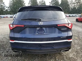 2023 Acura MDX w/Technology Package with VIN 5J8YE1H46PL040949, listed as a Copart auction lot 84737334 with 28,327 mi miles and Salvage Title. Bid and sale history available at carsss.com. Image 6.