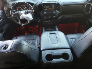 2021 Chevrolet Silverado 1500 RST with VIN 3GCUYEEL5MG185142, listed as a Copart auction lot 45176875 with 51,210 mi miles and Salvage Title. Bid and sale history available at carsss.com. Image 8.