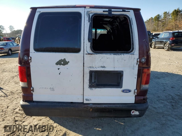 2006 Ford Econoline Cargo with VIN 1FTNE24L76HA64182, listed as a Copart auction lot 86609464 with 194,667 mi miles and Salvage Title. Bid and sale history available at carsss.com. Image 6.