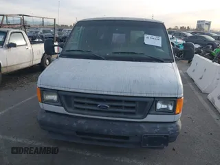 2005 Ford Econoline Cargo with VIN 1FTNE24L95HA86649, listed as a IAAI auction lot 41398220 with 254,721 mi miles. Bid and sale history available at carsss.com. Image 11.