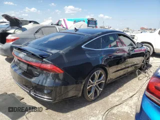 2019 Audi A7 Prestige with VIN WAUV2BF23KN046042, listed as a Copart auction lot 75095284 with 47,191 mi miles and Non Repairable. Bid and sale history available at carsss.com. Image 3.