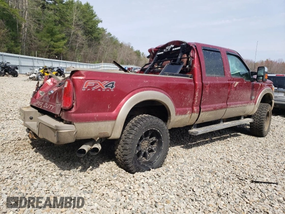 2014 Ford F-350 XLT with VIN 1FT8W3BT5EEA46315, listed as a Copart auction lot 54529675 with Not provided miles and Salvage title. Bid and sale history available at DreamBid. Image 3.
