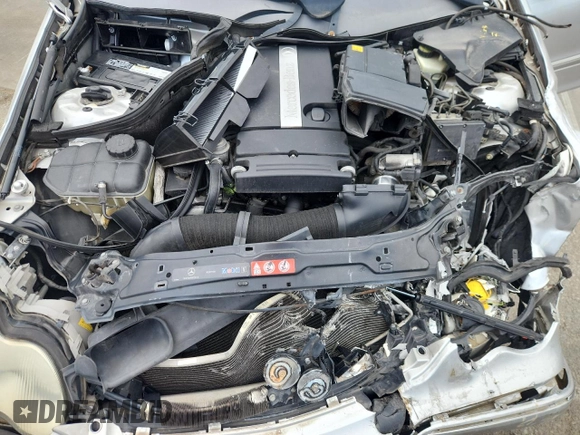 2004 Mercedes-Benz C 230 Kompressor with VIN WDBRF40J94A644777, listed as a Copart auction lot 61159255 with 152,641 mi miles and Salvage title. Bid and sale history available at DreamBid. Image 11.