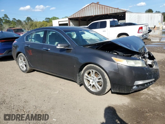 2009 Acura TL Tech with VIN 19UUA86589A001776, listed as a Copart auction lot 50307395 with 116,172 mi miles and Salvage Title. Bid and sale history available at carsss.com. Image 4.