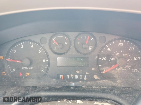 2004 Ford Taurus SES with VIN 1FAFP55UX4A170435, listed as a Copart auction lot 46819055 with 334,774 mi miles and Salvage Title. Bid and sale history available at DreamBid. Image 9.
