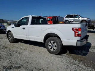 2019 Ford F-150 XL with VIN 1FTMF1C57KKD38404, listed as a Copart auction lot 46847675 with 213,349 mi miles and Clean Title. Bid and sale history available at carsss.com. Image 2.