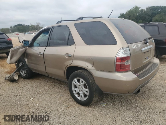 2004 Acura MDX Touring Pkg with VIN 2HNYD18644H552098, listed as a Copart auction lot 75460204 with 0 mi miles and Salvage Title. Bid and sale history available at carsss.com. Image 2.