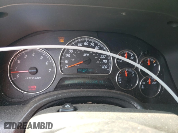 2004 GMC Envoy SLT with VIN 1GKDT13S042281050, listed as a Copart auction lot 60024304 with 267,205 mi miles and Salvage Title. Bid and sale history available at carsss.com. Image 9.