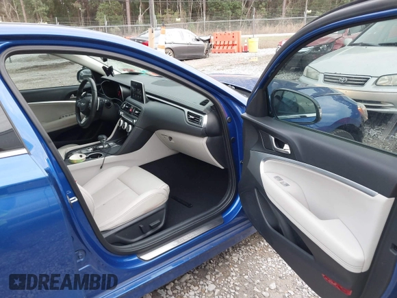 2020 Genesis G70 2.0T with VIN KMTG64LAXLU048760, listed as a IAAI auction lot 41553678 with 63,043 mi miles and . Bid and sale history available at DreamBid. Image 5.