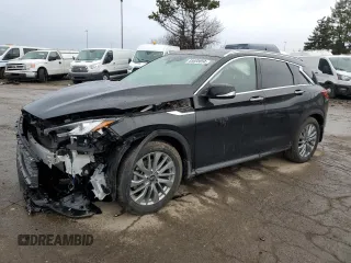 2024 Infiniti QX50 Luxe с VIN 3PCAJ5BBXRF102336, выставлен на аукционе Copart как лот 85695054 с пробегом 6 194 миль миль и Списание • Salvage title. История ставок и продаж доступна на DreamBid. Изображение 1.