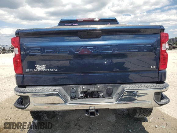 2023 Chevrolet Silverado 1500 LT with VIN 3GCPACEK0PG227265, listed as a Copart auction lot 52184595 with 17,666 mi miles and Salvage Title. Bid and sale history available at DreamBid. Image 6.
