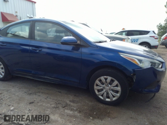 2018 Hyundai Accent SE with VIN 3KPC24A33JE025619, listed as a IAAI auction lot 36820288 with 58,358 mi miles and . Bid and sale history available at carsss.com. Image 6.