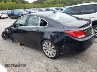 2011 Buick Regal CXL Turbo TO7 with VIN W04G15GV4B1056394, listed as a Copart auction lot 73506094 with 118,334 mi miles and Salvage Title. Bid and sale history available at carsss.com. Image 2.