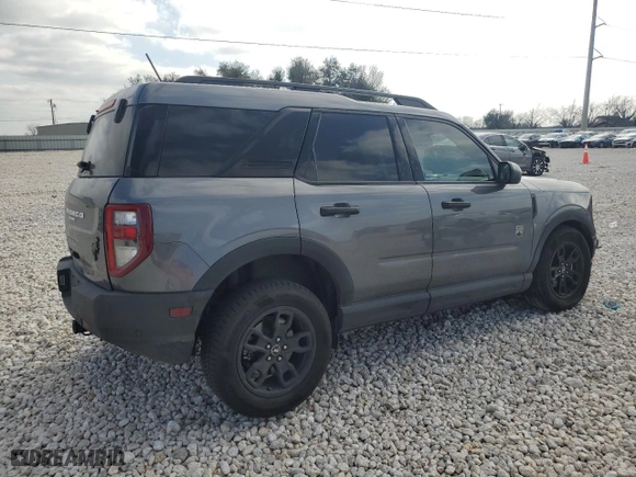 2023 Ford Bronco Sport Big Bend with VIN 3FMCR9B60PRD51649, listed as a Copart auction lot 44315005 with 0 mi miles and Salvage Title. Bid and sale history available at carsss.com. Image 3.