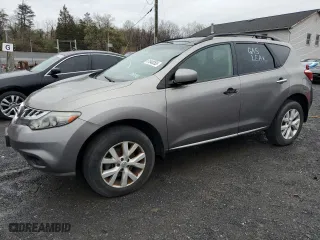 2012 Nissan Murano LE with VIN JN8AZ1MW3CW209477, listed as a Copart auction lot 51848265 with 0 mi miles and Clean Title. Bid and sale history available at carsss.com. Image 1.