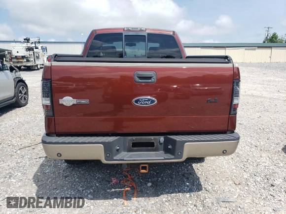 2005 Ford F-150 XLT with VIN 1FTPW14565KE88861, listed as a Copart auction lot 65607655 with 79,339 mi miles and Salvage title. Bid and sale history available at DreamBid. Image 6.