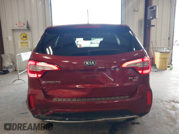 2014 Kia Sorento SX Limited with VIN 5XYKW4A78EG465167, listed as a IAAI auction lot 42149684 with 122,758 mi miles. Bid and sale history available at carsss.com. Image 16.