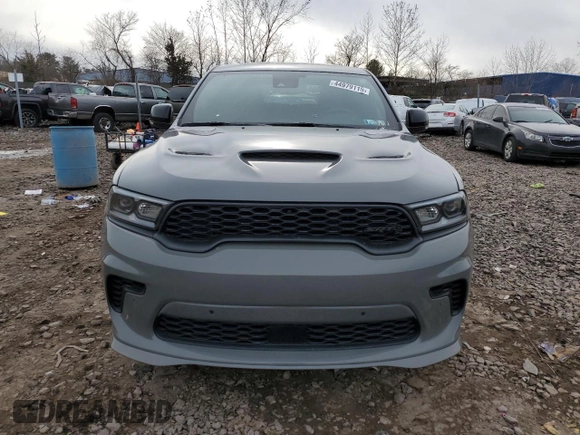 2021 Dodge Durango SRT Hellcat with VIN 1C4SDJH99MC740849, listed as a Copart auction lot 44979115 with 40,615 mi miles and Salvage Title. Bid and sale history available at DreamBid. Image 5.