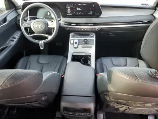 2023 Hyundai Palisade XRT z VIN KM8R34GE6PU544959, wystawiony jako Copart lot #50988815 z przebiegiem 32 057 mil mil oraz Szkoda całkowita • Salvage title. Historia ofert i sprzedaży dostępna na DreamBid. Obrazek 8.