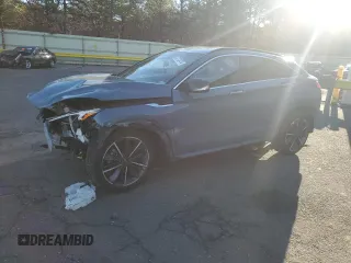 2024 Infiniti QX55 Luxe with VIN 3PCAJ5JR0RF102621, listed as a Copart auction lot 87123474 with Not Provided miles and Salvage Title. Bid and sale history available at DreamBid. Image 1.
