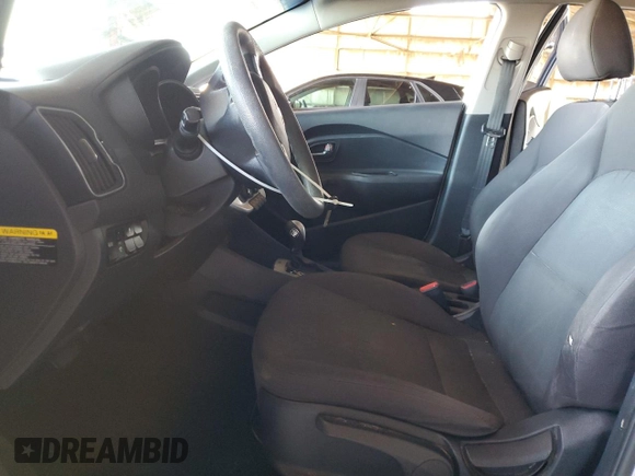 2016 Kia Rio LX with VIN KNADM4A38G6678540, listed as a Copart auction lot 72779604 with 117,754 mi miles and Salvage Title. Bid and sale history available at DreamBid. Image 7.