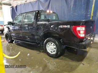 2022 Ford F-150 XL with VIN 1FTEW1EP0NKD52121, listed as a Copart auction lot 46097955 with 69,185 mi miles and Clean Title. Bid and sale history available at carsss.com. Image 2.