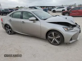 2017 Lexus IS with VIN JTHCM1D29H5020425, listed as a Copart auction lot 51510025 with 49,962 mi miles and Salvage Title. Bid and sale history available at carsss.com. Image 4.