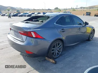 2016 Lexus IS 200t with VIN JTHBA1D27G5023567, listed as a IAAI auction lot 41347193 with Not Provided miles and . Bid and sale history available at DreamBid. Image 4.