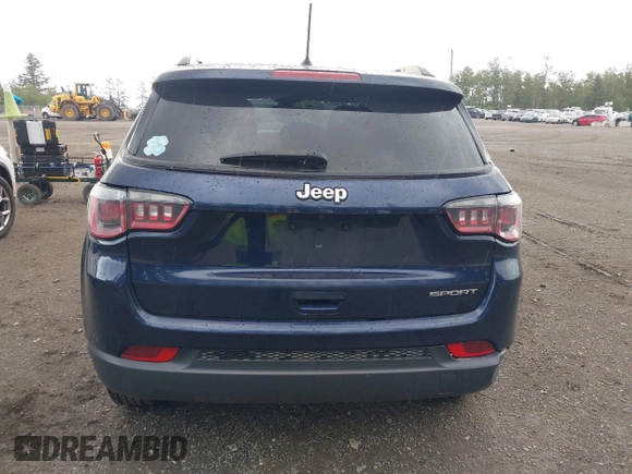 2018 Jeep Compass Sport with VIN 3C4NJCAB3JT411580, listed as a IAAI auction lot 42300505 with Not provided miles and . Bid and sale history available at DreamBid. Image 16.