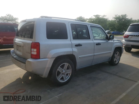 2008 Jeep Patriot Limited with VIN 1J8FF48W78D686169, listed as a Copart auction lot 60756965 with 142,440 mi miles and Clean title. Bid and sale history available at DreamBid. Image 3.